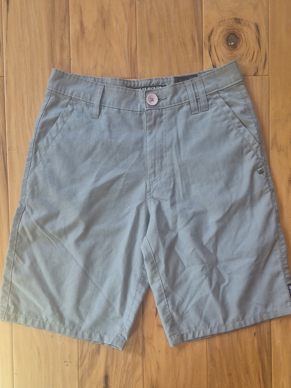Rip Curl Men's Light Gray Flat Front Shorts